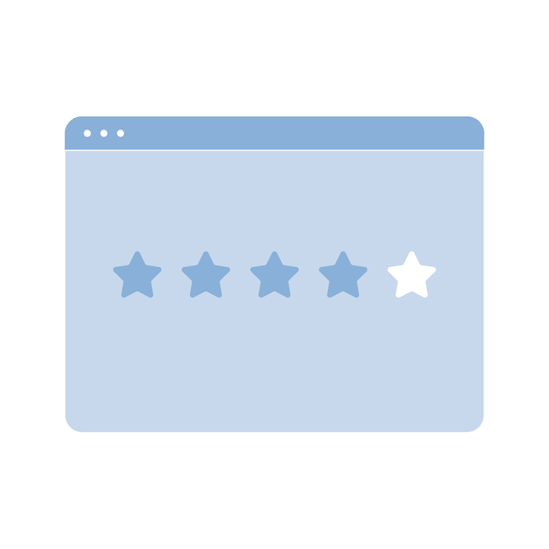 icons _ rating browser, rating, rate, review, browser, webpage