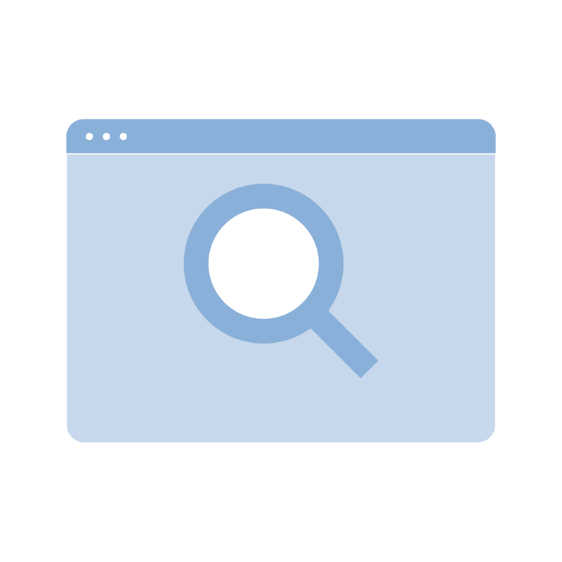 icons _ search browser, search, find, magnifier, browser, webpage