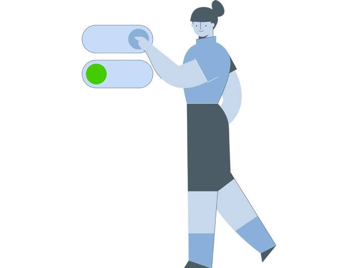 message-turn-on-off-illustration
