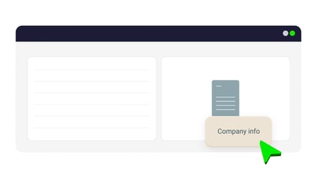 Qmatic AI chat branded with a company logo
