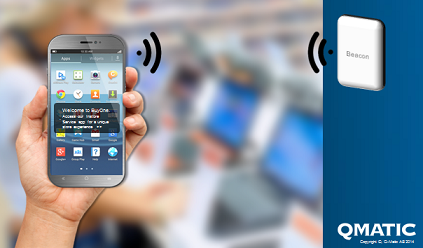 Beacon Beacons combined with a mobile app