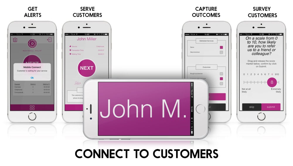 Mobile workforce solutions from Qmatic 