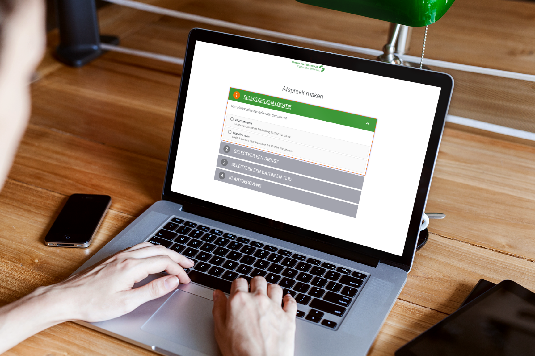 Groene Hart Hospital online appointment booking