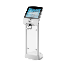Qmatic Intro 17 Vision floor-standing kiosk