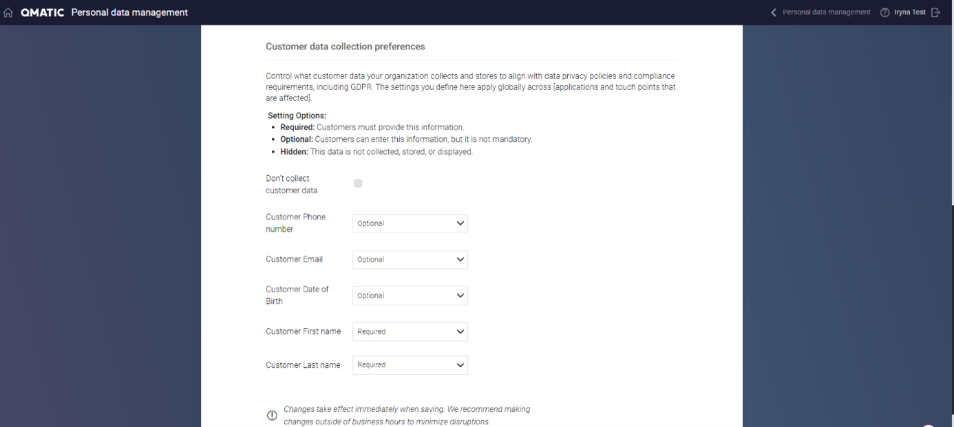 Personal Data Management