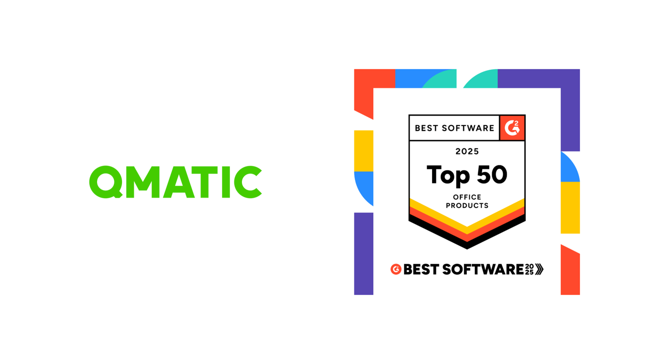 Qmatic Earns Spot on G2’s 2025 Best Software Awards for Best Office Products