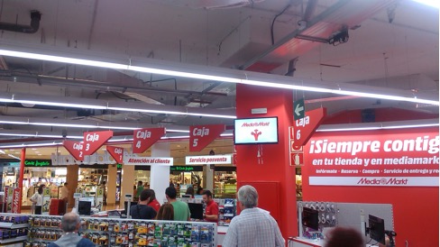 Cajas de Mediamarkt España