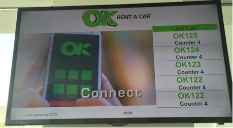 Digital Signage by Qmatic 