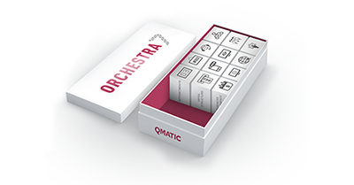 Qmatic Orchestra box