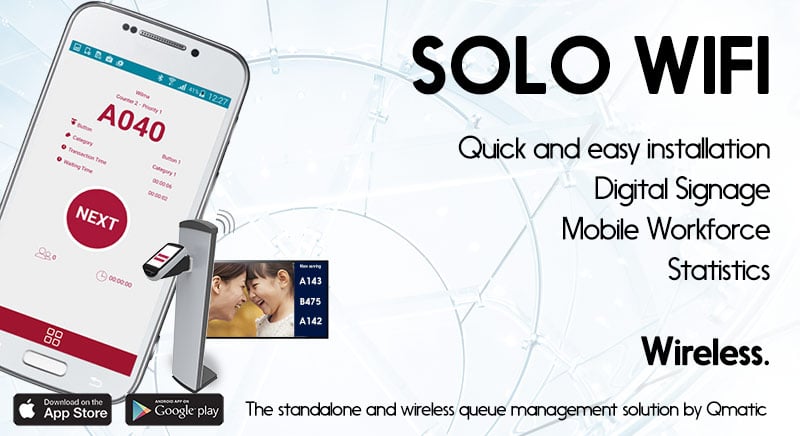 Solo wifi - wireless queue management