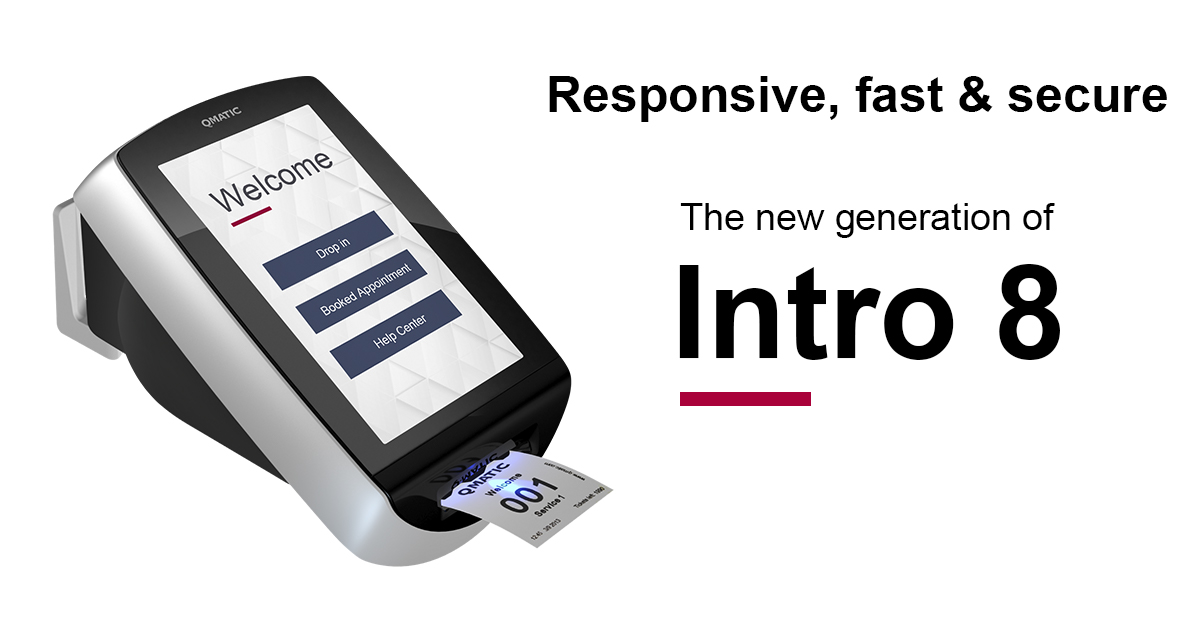 Qmatic Introduces Next Generation of Touch Screen Selfservice Kiosk