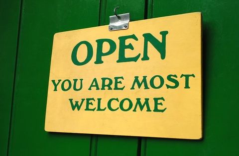 When your welcome falls flat