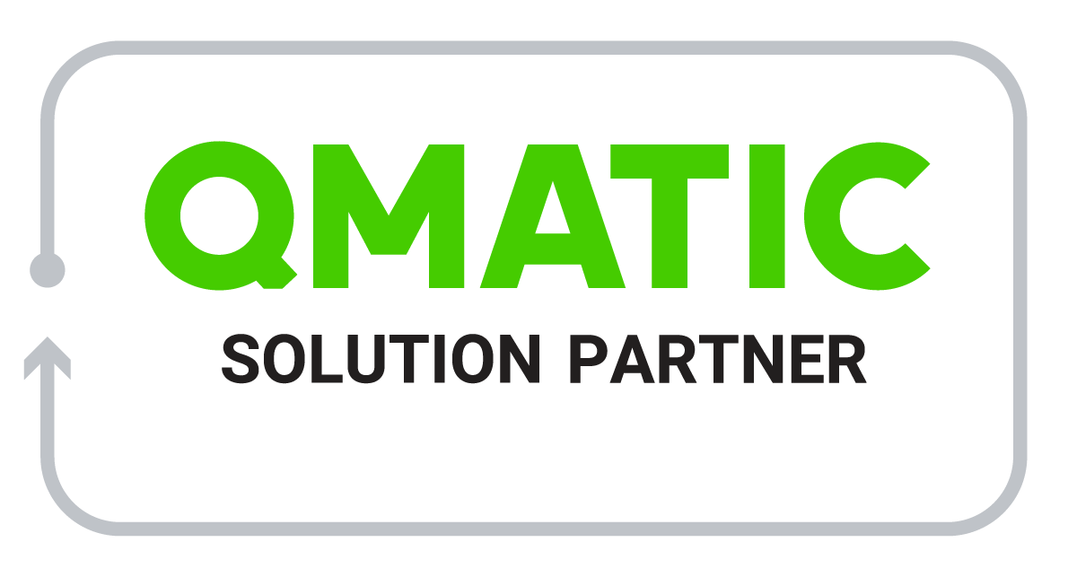 Qmatic Partner logo Premier Solution Partner RGB